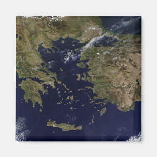 Imã Vista satélite da piscina e da Turquia