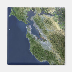 Imã Vista satélite de San Francisco, Califórnia