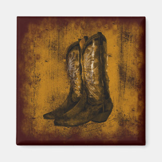 Imã VISTO Ocidental Boots do Cowboy