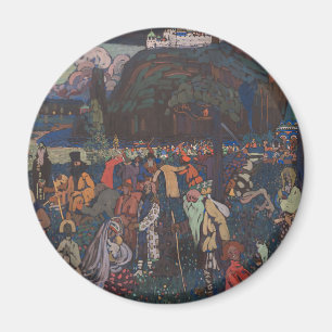 Imã Vitalidade Abstrata, Wassily Kandinsky Vida Colori