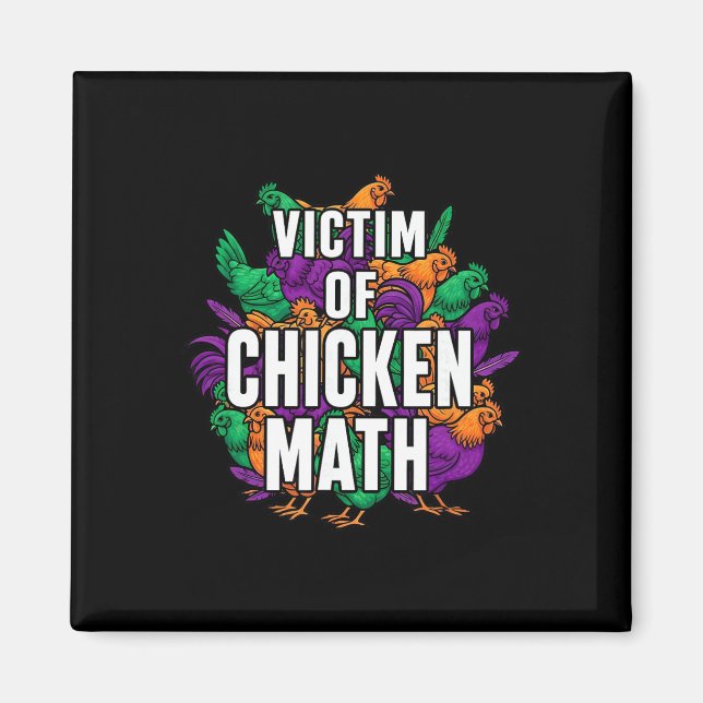 Imã Vítima da Matemática do Frango Função Quintal Avic (Frente)