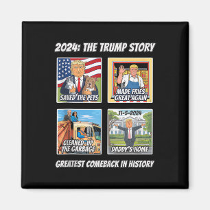Imã Vitória Trump 2025 Maior Comebyck Lembrança Venced