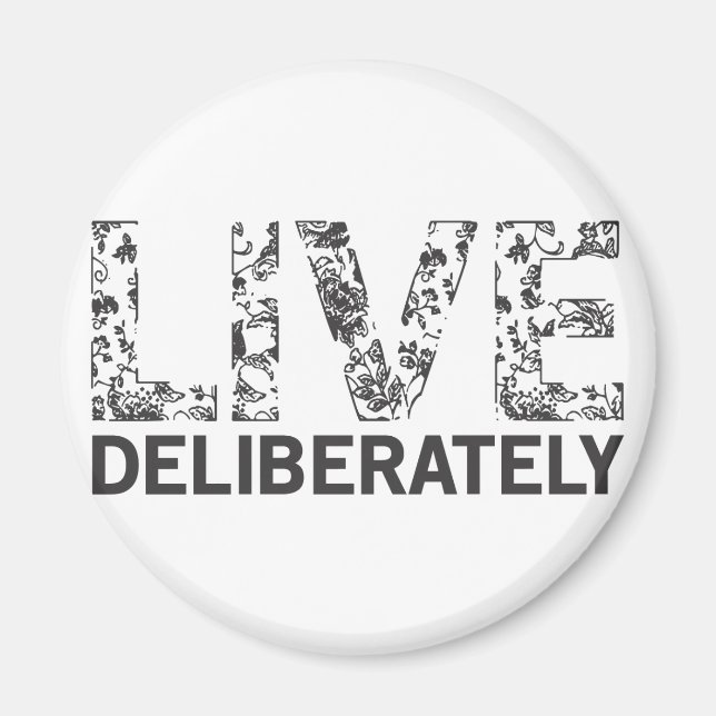 Imã Viva Deliberadamente (Frente)