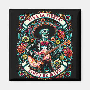 Imã Viva La Fiesta! Cinco de Mayo design
