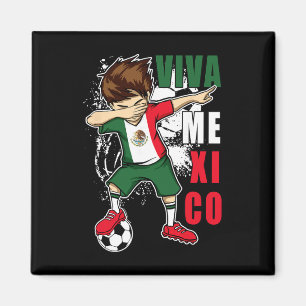 Imã Viva México Camisa Futebol Menino Dia da Independê