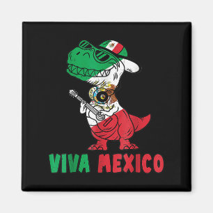 Imã Viva México Criança Dia da Independência Dança Eng