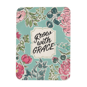 Ímã Viva na flor crescem com benevolência