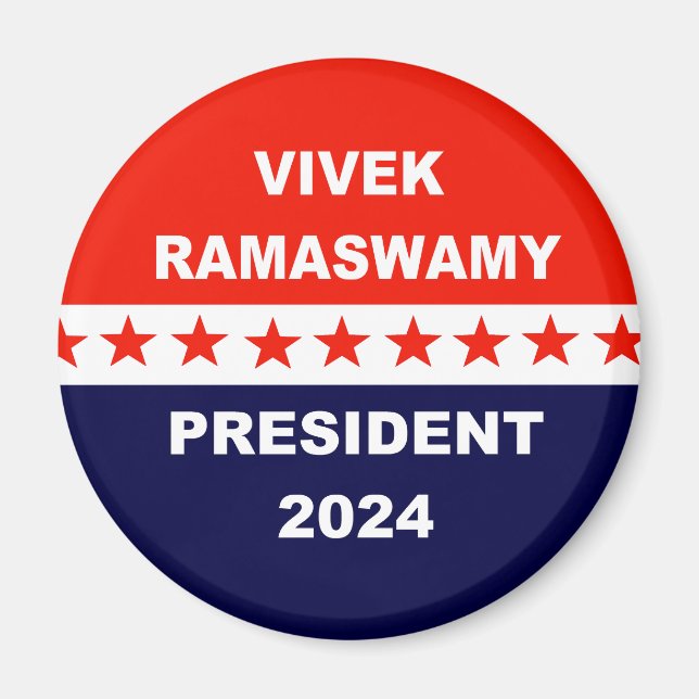 Imã Vivek Ramaswamy Presidente 2024 (Frente)