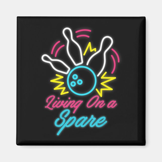 Imã Vivendo Em Uma Boliche De Diversão Pouca Pins De E (Frente)