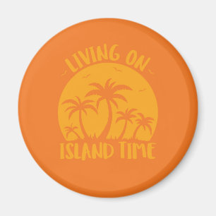 Imã Vivendo Nas Palmeiras E No Sol Insulares