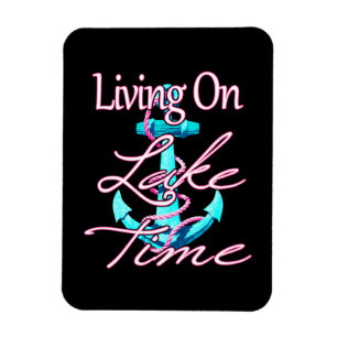 Ímã Vivendo No Tempo Do Lago