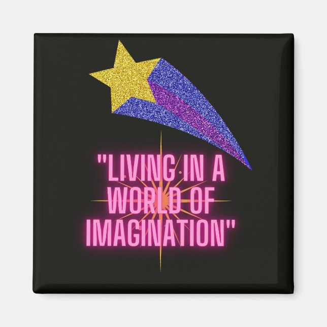 IMÃ VIVER NUM MUNDO DE IMAGINAÇÃO (Frente)