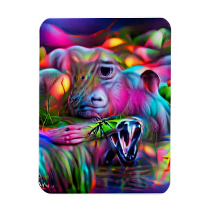 Ímã Vivid Dreamscape: Agrizoofobia