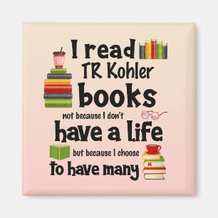 Imã Vivo Muitas Vidas Lendo Livros TR Kohler