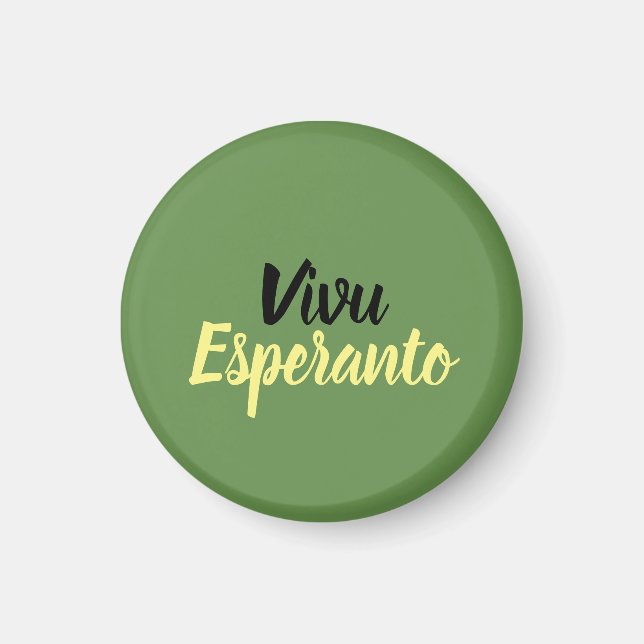 Imã Vivu Esperanto (Frente)