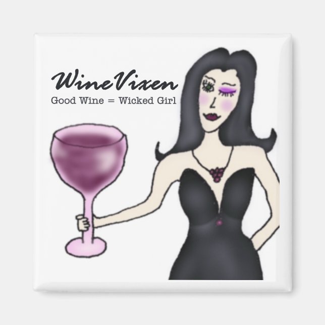 Imã Vixen "Wicked Girl" Magnet (Frente)