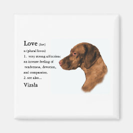 Imã Vizsla Art Gifts