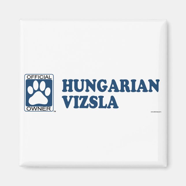 Imã Vizsla Blue (Frente)
