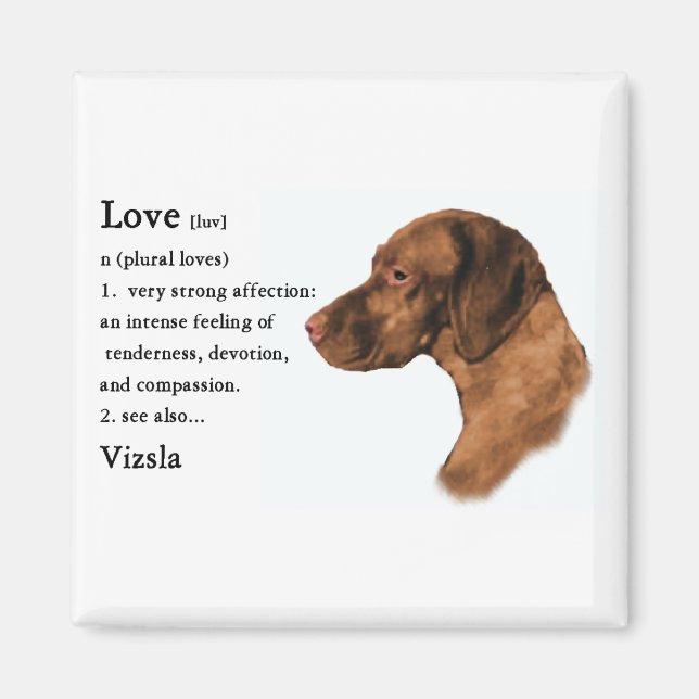 Imã Vizsla Lovers Gifts (Frente)