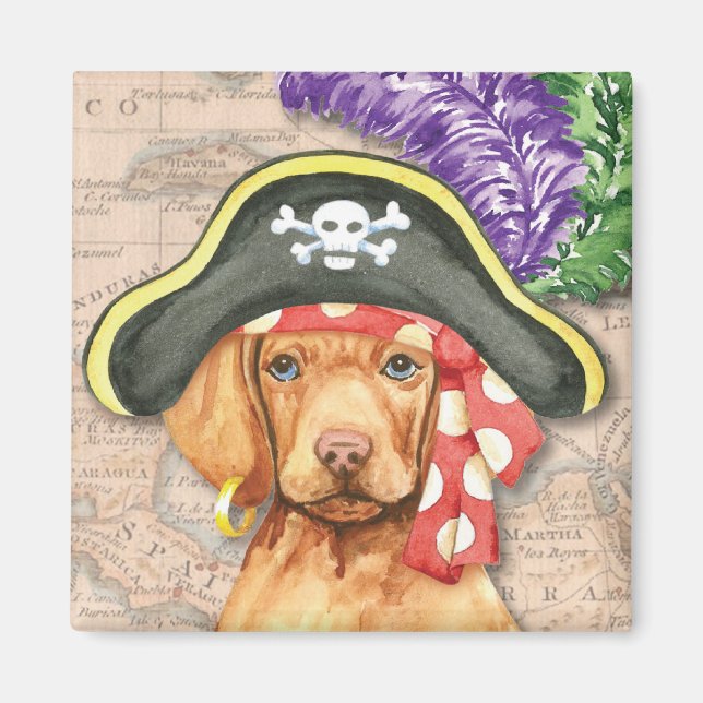 Imã Vizsla Pirate (Frente)