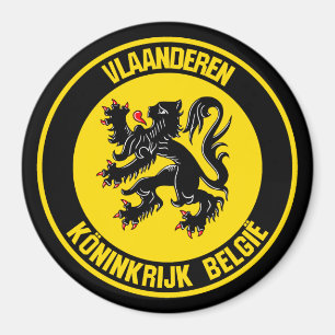 Imã Vlaanderen Round Emblem
