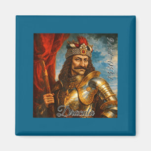 Imã Vlad O Empalador Retrato Medieval Arte Dracula
