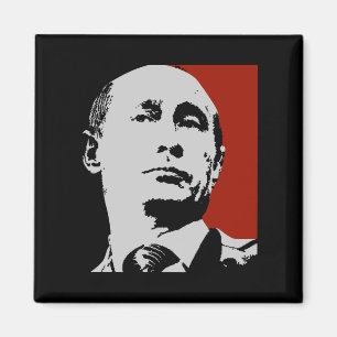 Imã Vladimir Putin vermelho