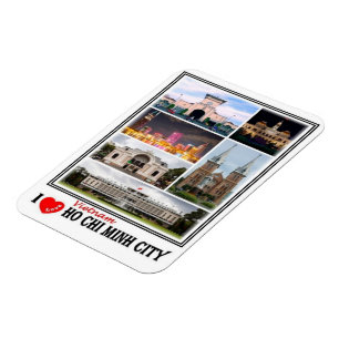 Ímã VN Vietnam - Ho Chi Minh City Saigon -