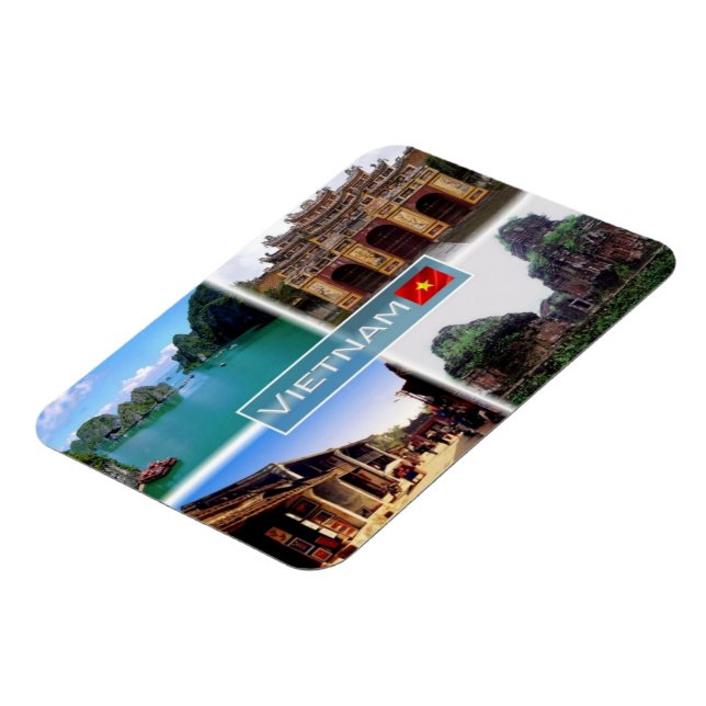 Ímã VN Vietnam - Unesco - (Left Side)