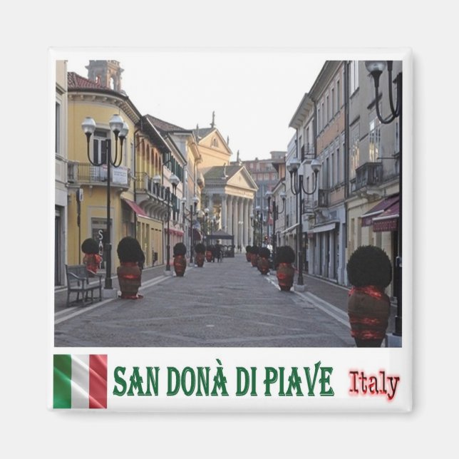 Imã VNT102 SAN DONA' DEL PIAVE,Centro Histórico, Fridg (Frente)