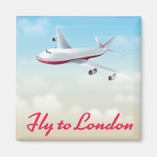 Imã Voar Para O Avião De Londres poster