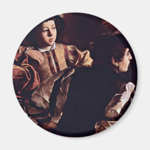 Imã Vocação de St Matthew, detalhe por Michelangelo