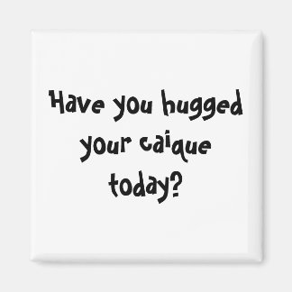 Imã Você abraçou sua caique hoje?