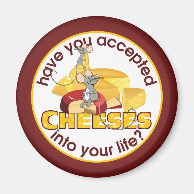 Imã Você Aceitou Queijos? (Frente)