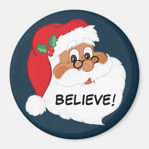 Imã Você acredita em Papai Noel preto?