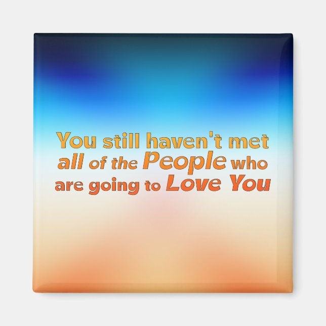 Imã Você ainda não se conheceu... (Frente)