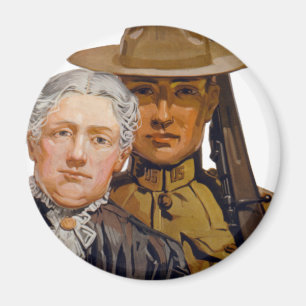 Imã Você ajuda meu garoto a ganhar a guerra