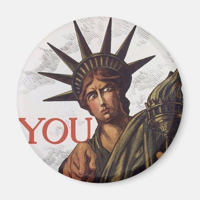 Imã Você comprar uma Liberty Bond para que eu perca (Frente)