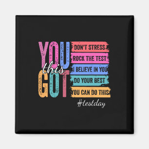 Imã Você Conseguiu Dia de Teste Motivacional Professor