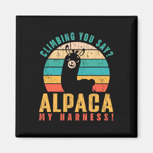 Imã Você Diz Subindo Alpaca Meu Arreio! Pedra Engraçad