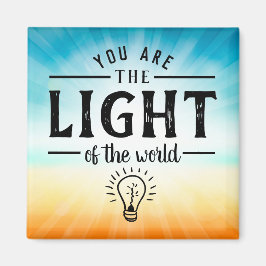 Imã Você é a Luz do Mundo, Bíblia Verso Design