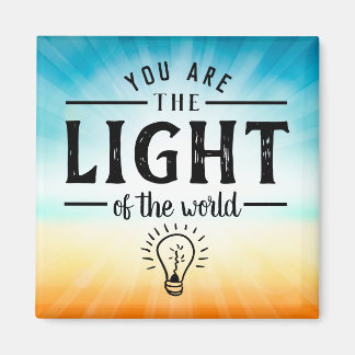 Imã Você é a Luz do Mundo, Bíblia Verso Design