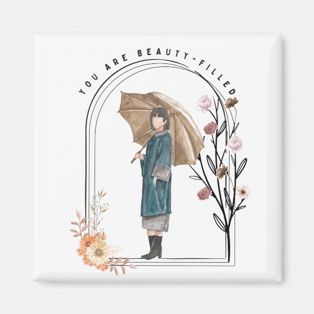 Imã Você É Bela Preenchida (Frente)