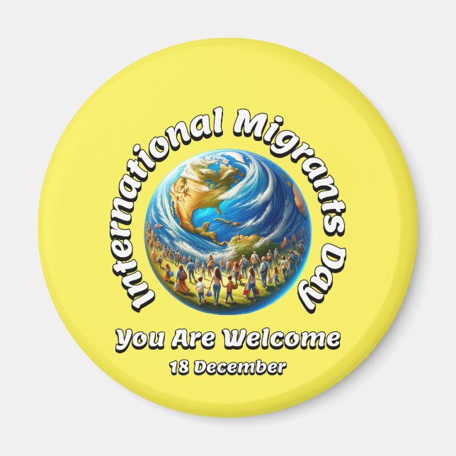 Imã Você É Bem-Vindo. Dia Internacional dos Migrantes (Frente)