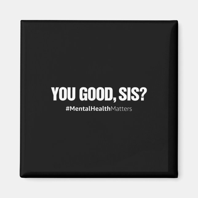 Imã Você é bom, saúde mental, conselheiro humano do cé (Frente)