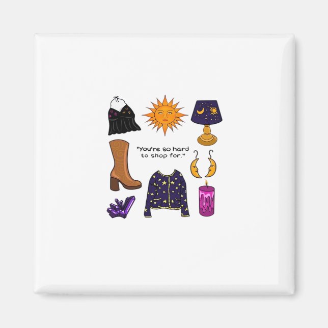 Imã Você é difícil de comprar para o Estético Clássico (Frente)