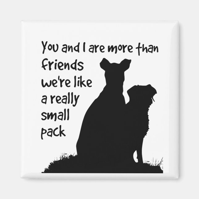 Imã Você e eu somos mais do que amigos somos como uma  (Frente)