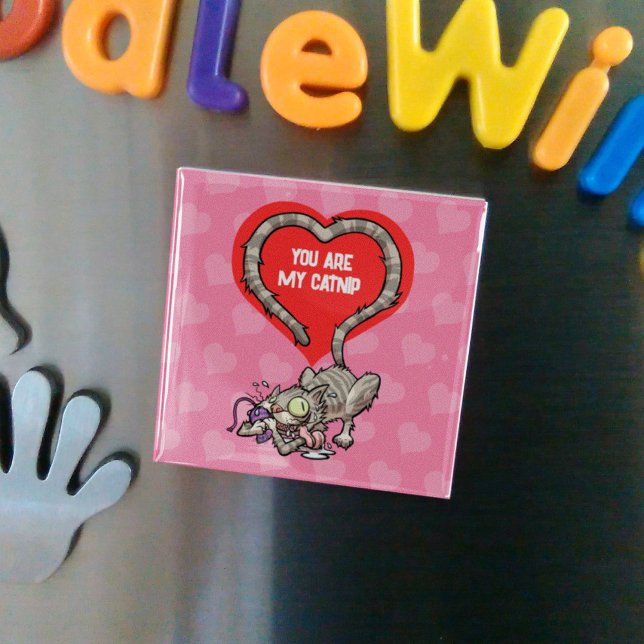 Imã Você É Meu Cartoon De Gato De Dia de os namorados  (Criador carregado)