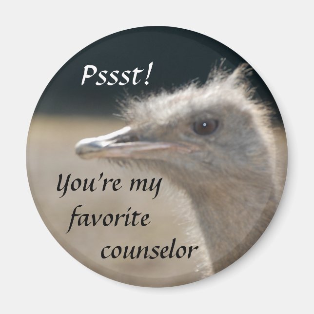 Imã Você é meu conselheiro favorito - ímã (Frente)