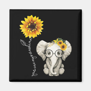 Imã Você É Meu Presente De Elefante Sunshine Hippie Su